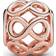 Pandora Openwork Infinity Charm - Rose Gold