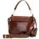 The Bridge Pearldistrict Shoulder Bag - Brown/Gold