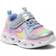 Skechers Heart Lights Rainbow Lux - Silver/Multi