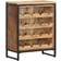 vidaXL Rough Mango Wood Liquor Cabinet 62x78.5cm