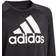 Adidas Boy's Designed to Move Big Logo Sweatshirt - Black/White (GN1482)