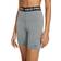 Nike Pro 365 High Rise Shorts Women - Smoke Grey/Htr/Black