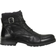 Jack & Jones Leather Boots - Black/Anthracit