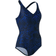 Speedo Lexi Printed Swimsuit - Black/Blue