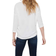 Only Loose Fitted 3/4 Sleeved Top - White/Cloud Dancer