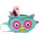 Affenzahn Owl Bum Bag - Turquoise/Rose/Yellow