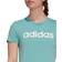 Adidas Women's Loungewear Essentials Slim Logo T-shirt - Mint Ton/White