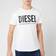 Diesel T-Diego Logo T-shirt Unisex - White