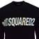 DSquared2 Metal Leaf Crewneck Sweatshirt - Black