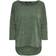 Only Oversize 3/4 Sleeved Top - Green/Green Bay