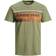 Jack & Jones Organic Cotton Slim Fit T-shirt - Green/Deep Lichen Green