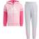 Adidas Badge of Sport Fleece Set - Light Pink/Light Grey Heather (H40267)