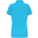 ASQUITH & FOX Short Sleeve Contrast Polo Shirt - Turquoise/ Red