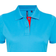 ASQUITH & FOX Short Sleeve Contrast Polo Shirt - Turquoise/ Red