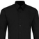 Premier Long Sleeve Fitted Poplin Work Shirt - Black