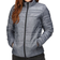 Regatta Women's Firedown Baffled Quilted Jacket - Grey Marl Black