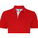 ASQUITH & FOX Classic Fit Contrast Polo Shirt - Red/White