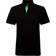 ASQUITH & FOX Classic Fit Contrast Polo Shirt - Black/Lime