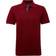 ASQUITH & FOX Classic Fit Contrast Polo Shirt - Burgundy/Charcoal