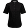 Fruit of the Loom Women's Oxford Short Sleeve Shirt - Black