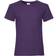 Fruit of the Loom Girl's Valueweight T-shirt 5-pack - Purple