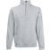 Fruit of the Loom Zip Neck Sweatshirt - Heather Gray