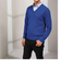 Premier V-Neck Knitted Sweater - Royal