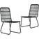 vidaXL 3060249 Patio Dining Set, 1 Table incl. 2 Chairs