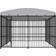 vidaXL Outdoor Dog Cage with Roo