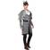 Smiffys Winter Warrior King Costume Grey