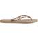 Havaianas Slim Logo Metallic - Rose Gold