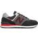 New Balance 574 M - Black with velocity Red