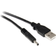 StarTech USB A-3.4mm Power Cable 2m