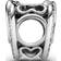 Pandora Sparkling Entwined Hearts Charm - Silver/Transparent