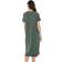 Vero Moda Short Sleeved Midi Dress - Green/Laurel Wreath