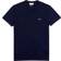 Lacoste Men's Crew Neck Pima T-shirt- Navy Blue