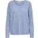 Only V-Neck Knitted Sweater - Blue/Skyway