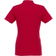 Elevate Womens Helios Short Sleeve Polo Shirt - Red