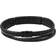 Fossil Multi-Strand Leather Bracelet - Black