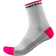 Castelli Rosso Corsa 11 Socks Women - White/Pink Fluo