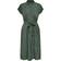 Only Midi Tie Belt Shirt Dress - Green/Laurel Wreath