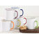 Rainbow Mug 29.57cl 6pcs