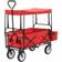 vidaXL Foldable Garden Cart with Roof