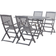 vidaXL 278921 Patio Dining Set, 1 Table incl. 4 Chairs