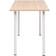 vidaXL 245728 Dining Table 60x120cm