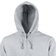 Fruit of the Loom Hooded Sweatshirt - Grey Cotton