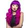 Smiffys Manic Panic Fuchsia Passion Siren Wig