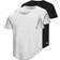 Jack & Jones 3-Pack Basis T-shirt - Black/White