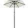 vidaXL Garden Parasol with Aluminum Bar 200cm