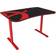 Arozzi Arena Fratello Gaming Desk - Red/Black